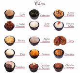 BRIGADEIROS VIPS - 100 UNIDADES