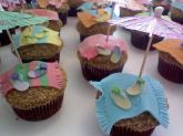 CUPCAKE LUAU -  MINIMO 100 UNIDADES